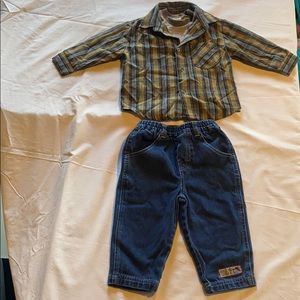 Disney Pooh 3 Piece Boys Set, Size 18mo, Like New!